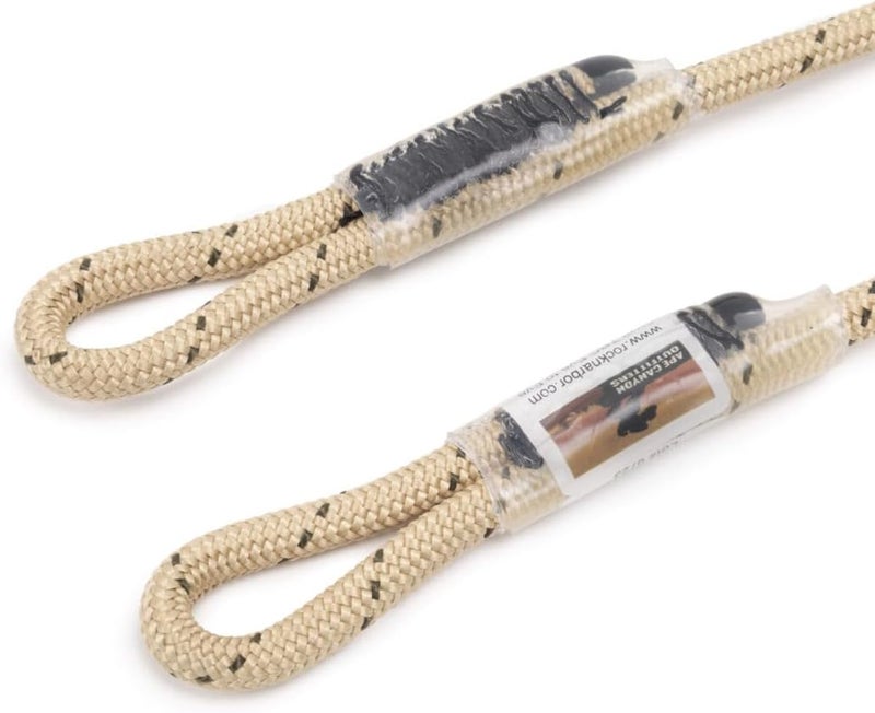 RNA Ape Canyon Outfitters 6mm Eye to Eye Hitch Cord – TRC 23″ Prusik Cord with Sewn Ends, Technora Sheath & Clear Protective Sleeves – 18.23 kN Rated Friction Hitch for Saddle Hunting - Image 5